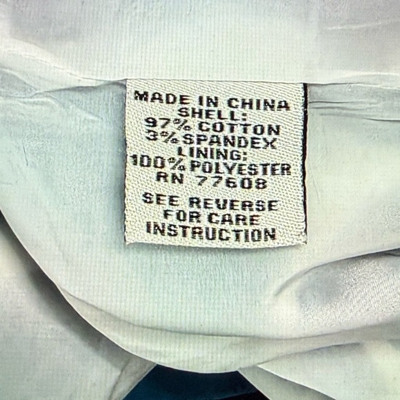 J Peterman RETRO Polka Dot Pencil Dress Women's Size 4 Lined Teal/White Preppy - Picture 7 of 9